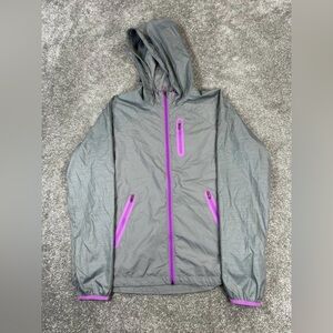SIZE S Under Armour Gray and Purple Ski Jacket